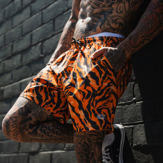 Men's Performance Training Shorts | 5.5"- Tiger Snipe